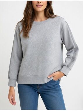 Johnny Was Calmé Gray Sweatshirt